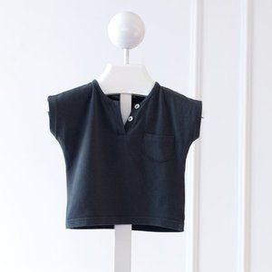 [6m] 1 + In the Family Cotton Simple T-Shirt